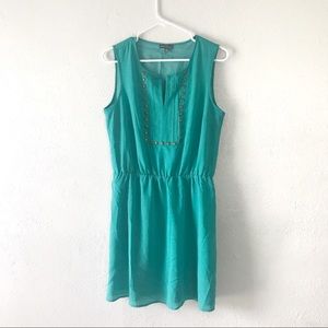 Stitch Fix Market & Spruce Green Studded Dress